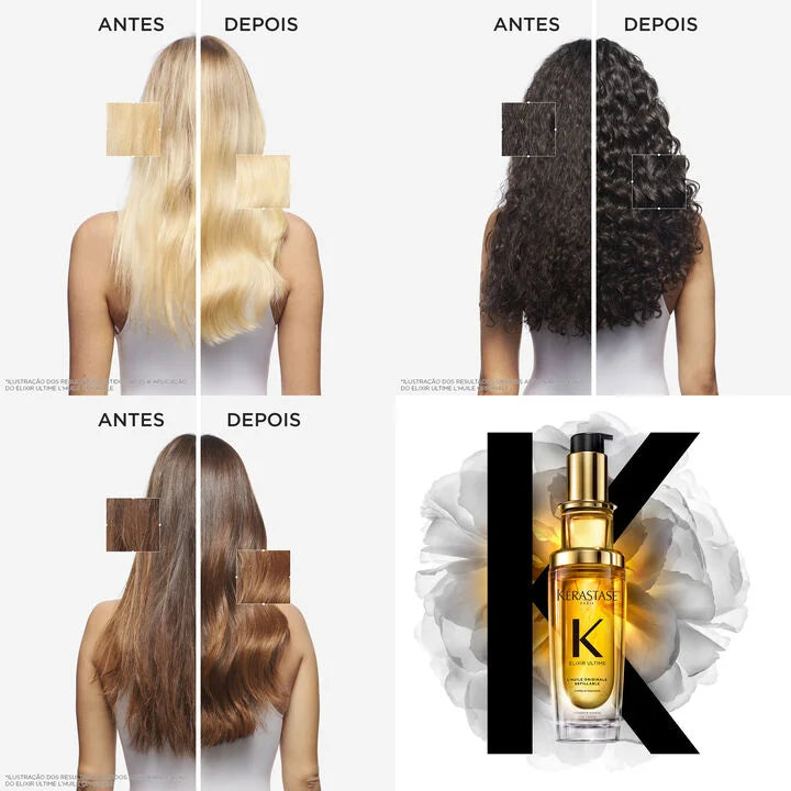 Kit Kérastase Élixir Ultime pour Cheveux Fins et Ternes