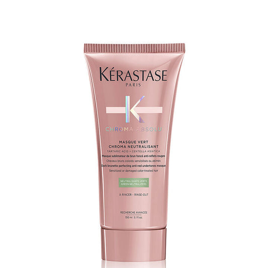 Masque Kérastase Chroma Absolu Vert Chroma Neutralisant